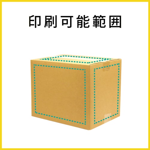 【名入れ印刷】宅配80サイズ ダンボール箱（A4サイズ）