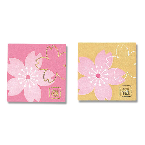 ギフトシール 二重桜 ３２片