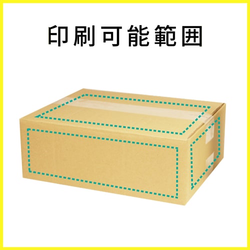 【名入れ印刷】宅配80サイズ お米5kg×1袋用ダンボール箱