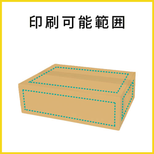【名入れ印刷】宅配80サイズ ダンボール箱（薄型）