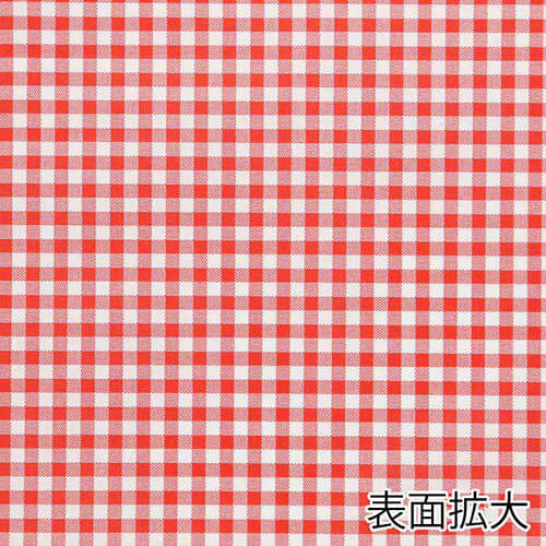 紙平袋（ギンガムミニ・赤・幅180×高230mm)