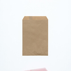 紙平袋（茶・幅105×高150mm)
