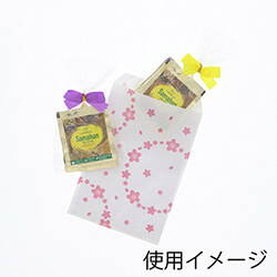 紙平袋（舞桜・幅105×高150mm)