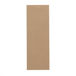 紙平袋（茶・幅85×高245mm)