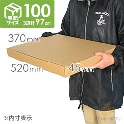 【宅配100サイズ】スーツ・ジャケット用ダンボール箱