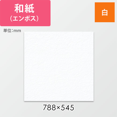 和紙 鳥の子 エンボス ＮＯ．１ シロ