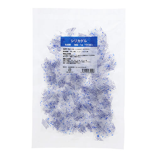 鳥繁産業 乾燥剤 シリカゲル 1g 1袋100個入