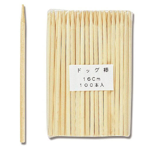 ドッグ棒 16cm 1袋(100本入)