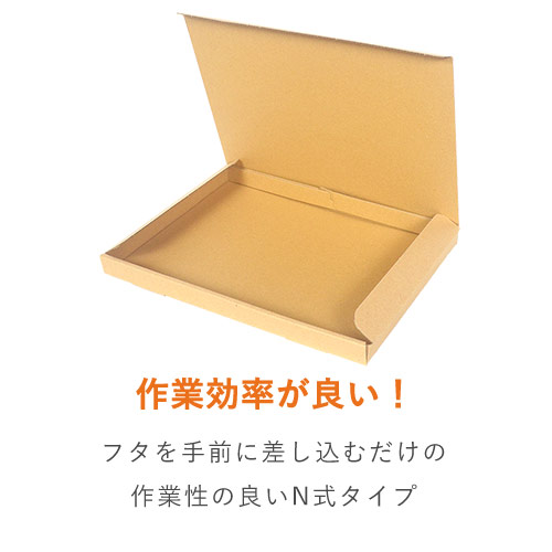【クロネコゆうパケット・クリックポスト】厚さ2.5cm・N式ケース（A4サイズ）