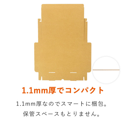 【クロネコゆうパケット・クリックポスト】厚さ2.5cm・N式ケース（A4サイズ）