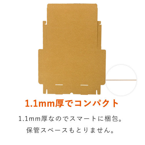 【クロネコゆうパケット・クリックポスト・ゆうパケット】厚さ3cm・N式ケース（A4サイズ）