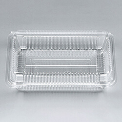 シーピー化成 食品容器 フードパック(折蓋・非嵌合タイプ) H-1-A 大深(N)100枚