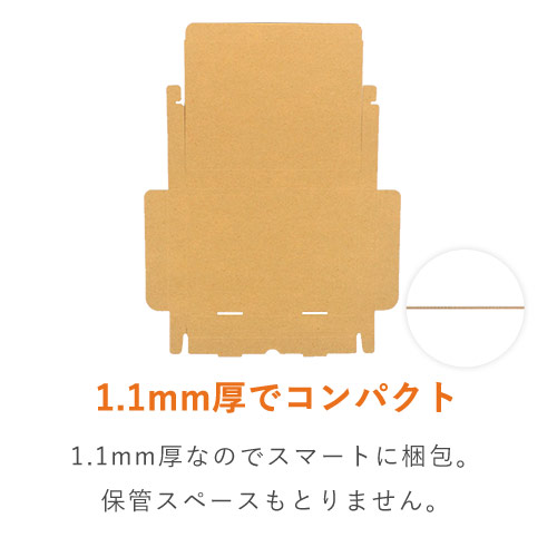 【クロネコゆうパケット・クリックポスト・ゆうパケット】厚さ2.5cm・N式ケース（A5サイズ）