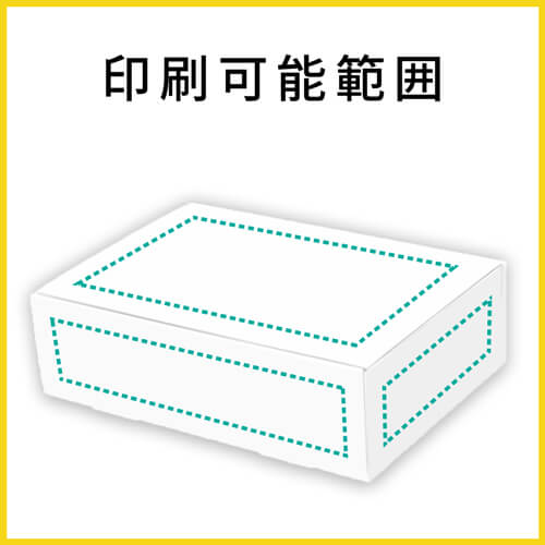 【名入れ印刷】フリーBOX（白・A4サイズ、深さ9cm）