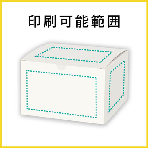 【名入れ印刷】小物用ケース（白、深さ10.5cm）
