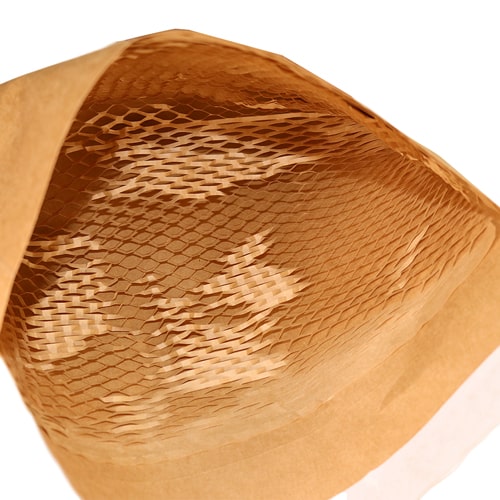 【ネコポス】紙製クッション封筒（A4サイズ・紙ネット付き）※代引き不可