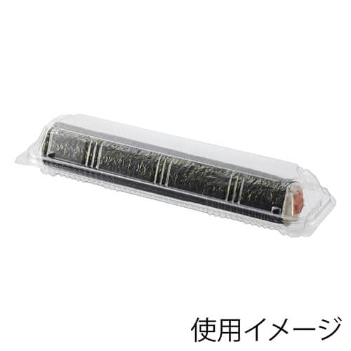 デンカポリマー 食品容器 フードパック(嵌合タイプ) OP-4470-38U 細巻き1本 50枚