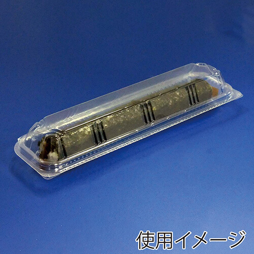 デンカポリマー 食品容器 フードパック(嵌合タイプ) OP-4470-38U 細巻き1本 50枚