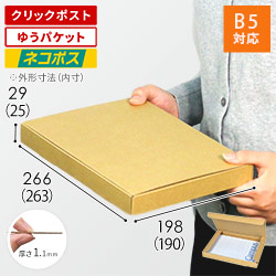 【クリックポスト・ゆうパケット】厚さ3cm・N式ケース（B5サイズ）シリーズの商品レビュー