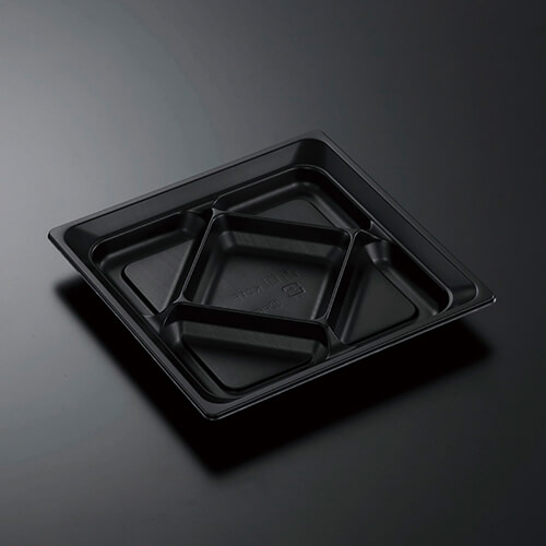 中央化学 弁当容器 CT香旬 K21F 本体 黒