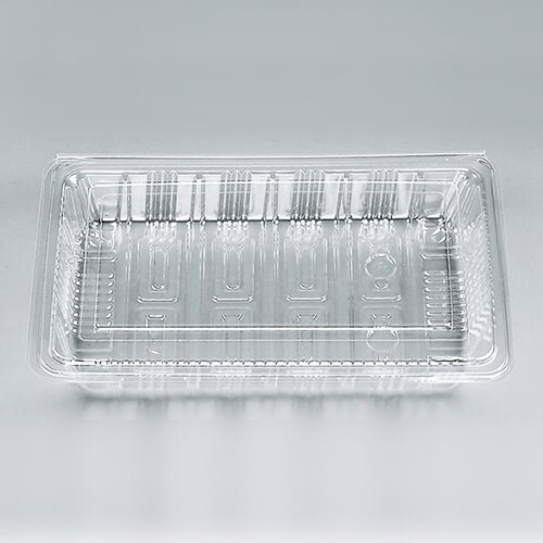 シーピー化成 食品容器 フードパック(折蓋・非嵌合タイプ) H-7-C 特中 100枚