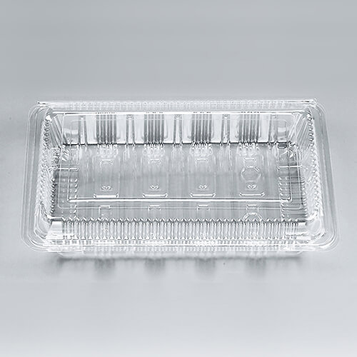 シーピー化成 食品容器 フードパック(折蓋・非嵌合タイプ) H-7-B 特中 100枚