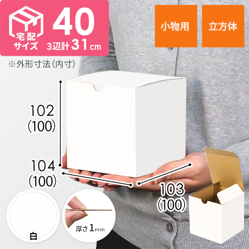 小物用ケース（白、10cm立方体）の説明動画