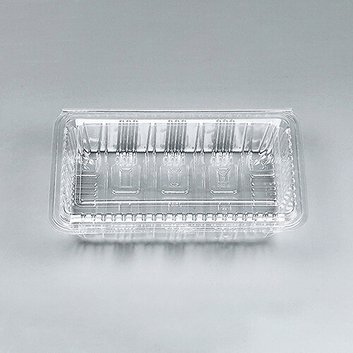 シーピー化成 食品容器 フードパック(折蓋・非嵌合タイプ) H-4-B 100枚