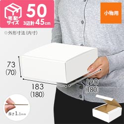 フリーBOX（白、底面18cm角・深さ7cm）