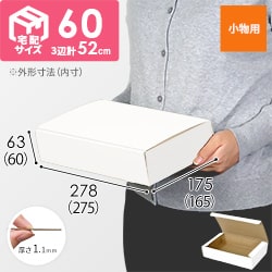 フリーBOX（白、深さ6cm）