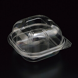 スミ 食品容器 ユニコン LS-角135ドーム 透明 100枚