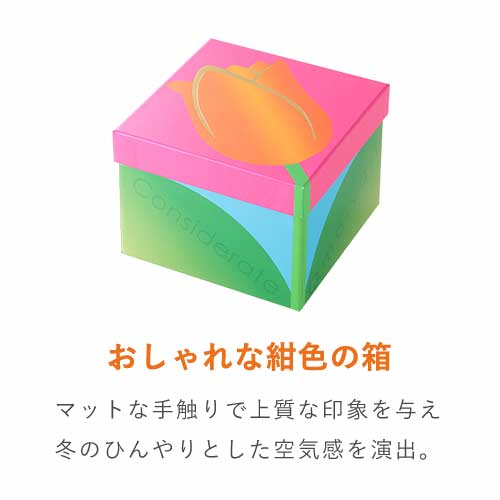 貼り箱（チューリップ）