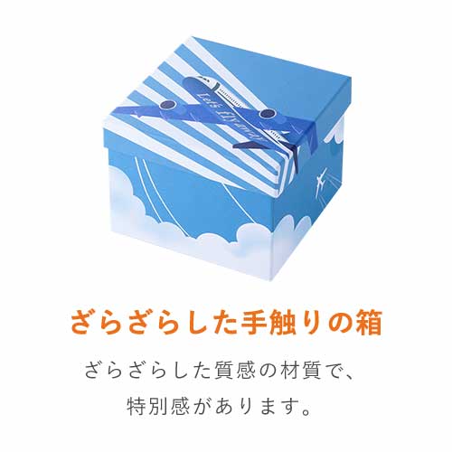 貼り箱（飛行機 FLY AWAY）