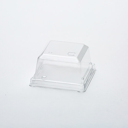 製菓資材 デザートカップ 55角 共用蓋 100個