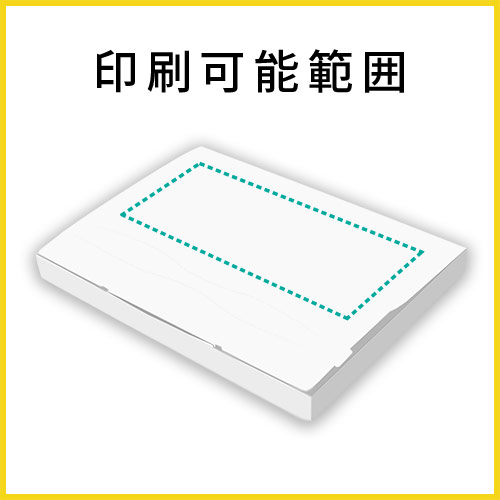 【名入れ印刷】厚さ3cm・ジッパー付きケース（白・A4サイズ、ネコポス・クリックポスト）