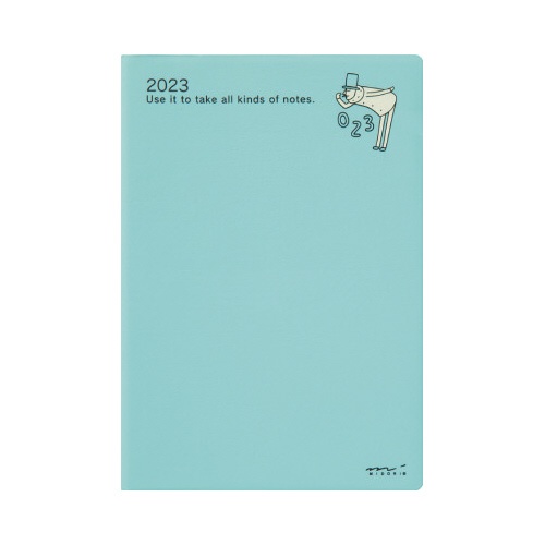 【廃番商品】ポケットダイアリー＜Ｂ６＞　オジサン柄