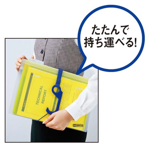 Ａ４ソーテッド　３ポケット　クール