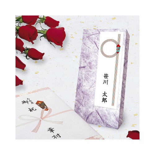 アド札紙　輪のし　無字