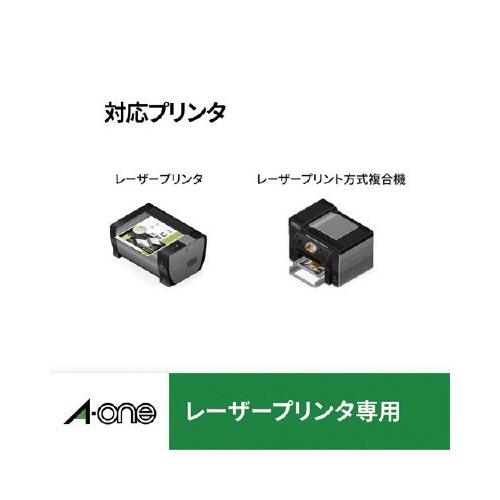 フィルムラベル　透明ツヤ消し　ＬＢＰ　１２面１０枚