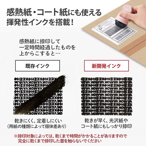 ローラーケシポン箱用オープナー　ペールピンク