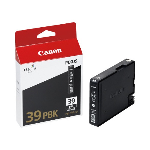 純正インク　ＰＧＩ−３９ＰＢＫ　フォトブラック