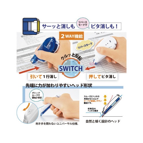 ホワイパースイッチ　５ｍｍ　ブルー