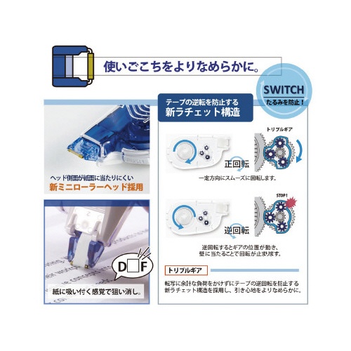 ホワイパースイッチ　５ｍｍ　ブルー