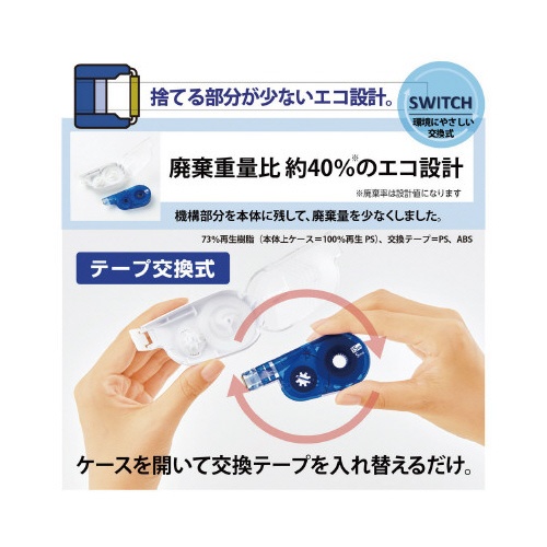 ホワイパースイッチ　５ｍｍ　ブルー