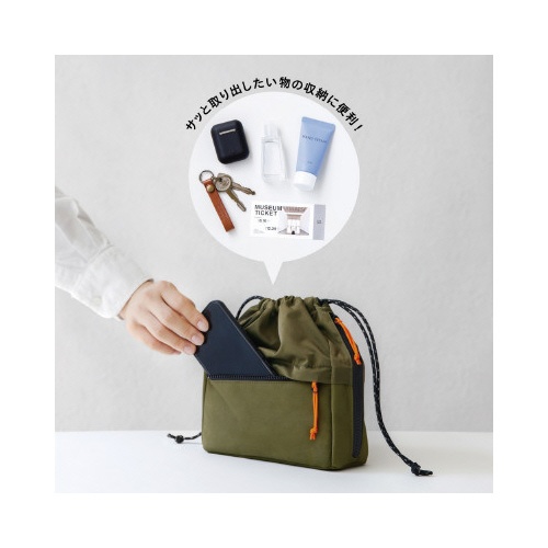 【廃番商品】ハンディポーチ　Ｓ　黒