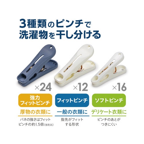 干し分け角ハンガー５２ＮＥＯ×４