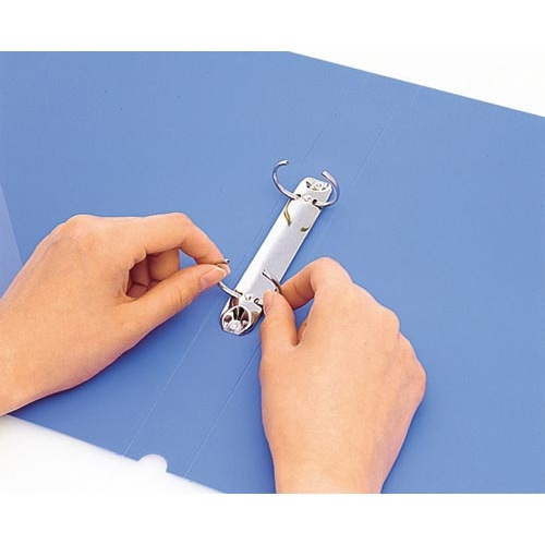 リングファイルエコノミーＡ４縦２７ｍｍ黄　１０冊