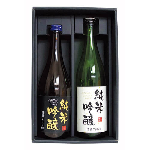 黒木目　７２０ｍｌ細・太２本箱