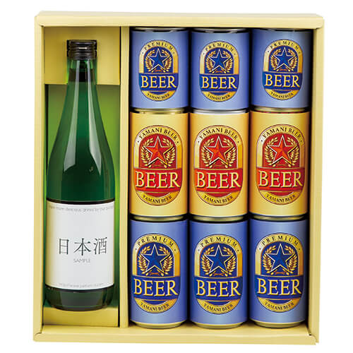 酒７２０ｍｌ１本＋缶ビール９本