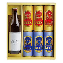 酒７２０ｍｌ１本＋缶ビール９本